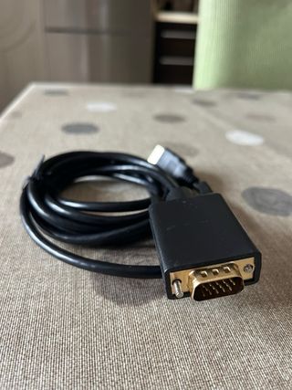 Adaptador HDMI a VGA Negro