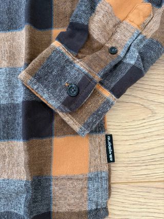 Camisa cuadros niño Quiksilver Talla XS
