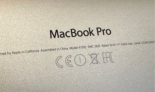 Macbook Pro 13' 2015 Plata