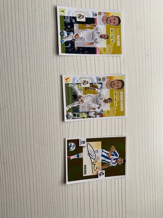 Cartas Panini 2019/2020 - Hazard, Ramos, Oyarzabal