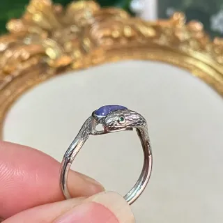 Anillo Plata con Tanzanita Natural