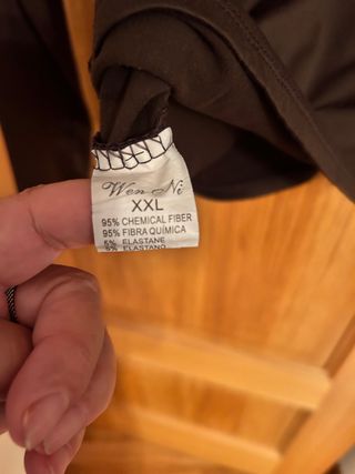 Camiseta térmica marrón talla L