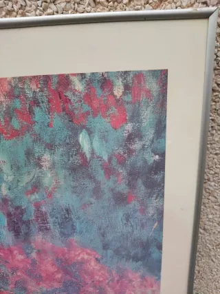 Reproducción Cuadro El Jardín Claude Monet vintage