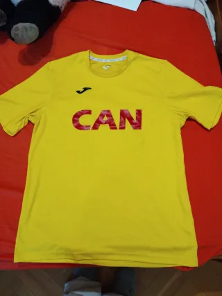 Camiseta Joma CAN Amarilla Club deportivo Natación