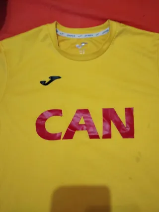 Camiseta Joma CAN Amarilla Club deportivo Natación