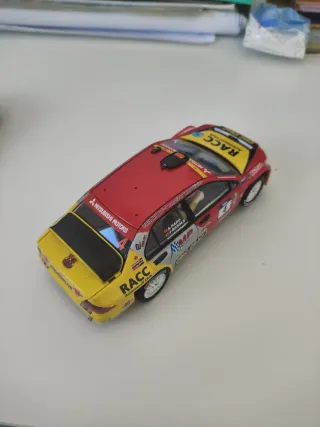 Coche Scalextric Mitsubishi RACC