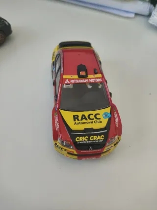 Coche Scalextric Mitsubishi RACC