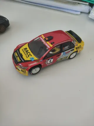 Coche Scalextric Mitsubishi RACC