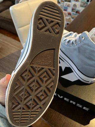 Converse All Star Azul Cielo Plataforma