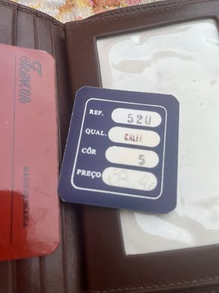 Cartera Francor Piel Hombre Old Money Nueva