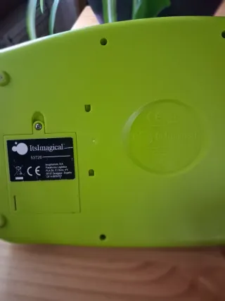 Teclado musical infantil con animales