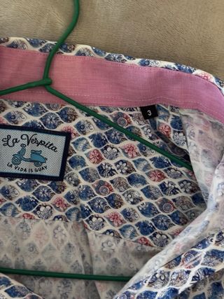 Camisa manga larga con detalles