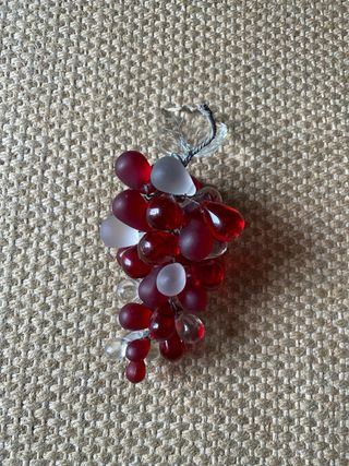 Cachos de uvas vidro anos 60