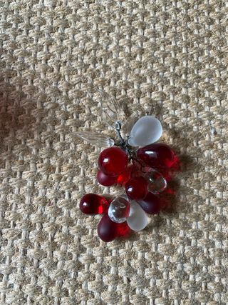 Cachos de uvas vidro anos 60