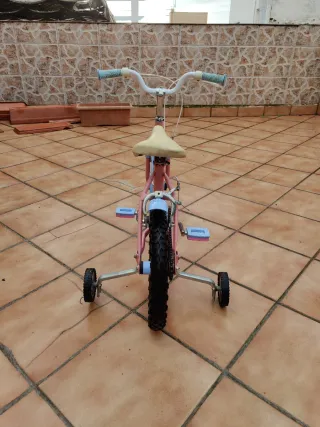 Bicicleta infantil Disney 14" con ruedines