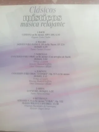 CD Clásicos Místicos Música Relajante