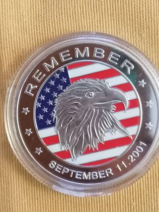 Monedas Conmemorativas Torres Gemelas 9/11