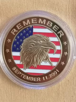 Monedas Conmemorativas Torres Gemelas 9/11
