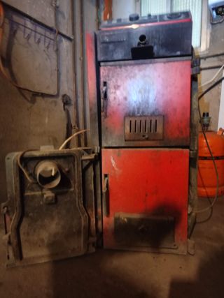 Caldera leña + quemador gasoil