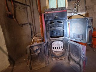 Caldera leña + quemador gasoil