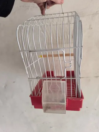 Jaula para pájaros de diferentes formas y tamaño