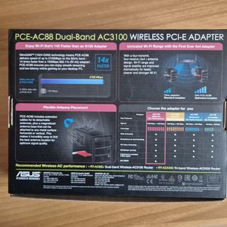 ASUS PCE-AC88 Scheda Wi-Fi AC3100 4x4