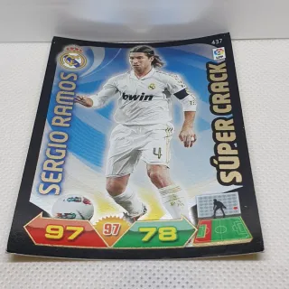 ⚽️ CROMO DE FUTBOL SERGIO RAMOS SUPERCRACK 2011-12