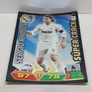 ⚽️ CROMO DE FUTBOL SERGIO RAMOS SUPERCRACK 2011-12