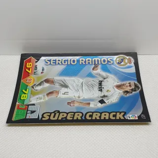 ⚽️ CROMO DE FUTBOL SERGIO RAMOS SUPERCRACK 2011-12
