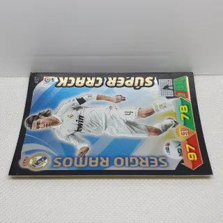 ⚽️ CROMO DE FUTBOL SERGIO RAMOS SUPERCRACK 2011-12