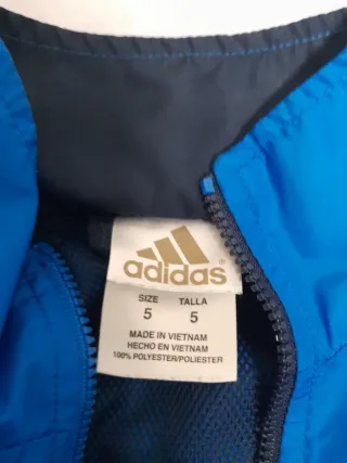 Chaqueta Adidas Niño Talla 5 Azul
