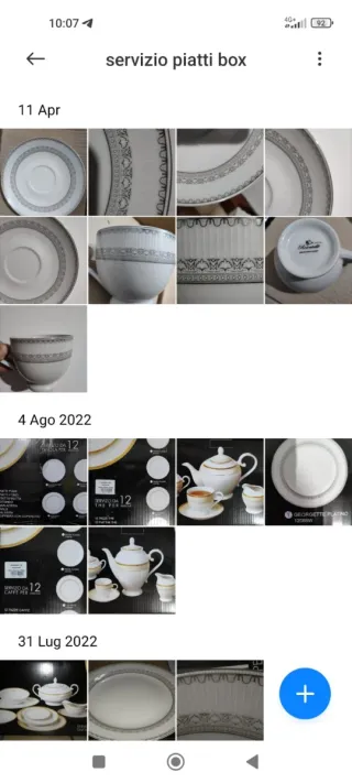 Servizio Tavola Rosentable  Gold 12 Pezzi