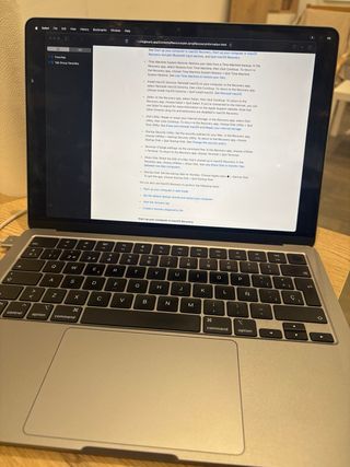 MacBook Air M2 13,6 8GB RAM 256GB SSD Grigio