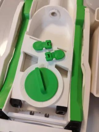 Mandolina Cocina Verde y Blanca