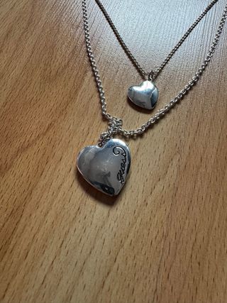 Colgante Guess Doble Corazón