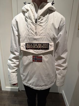 Chaqueta Napapijri Rainforest Blanca Talla XS