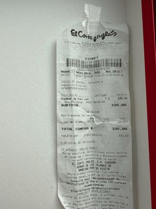 Zapatillas Carolina Herrera Blancas y Rojas