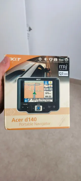 Navegador GPS Acer d140