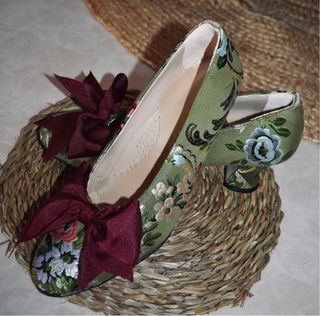 Traje de Fallera verde Siglo