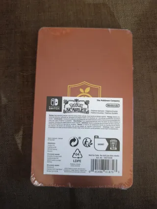 Steelbook Pokemon Scarlatto Nintendo Switch
