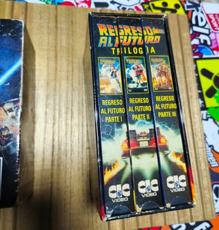 VHS Regreso al Futuro Triologia