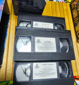 VHS Regreso al Futuro Triologia