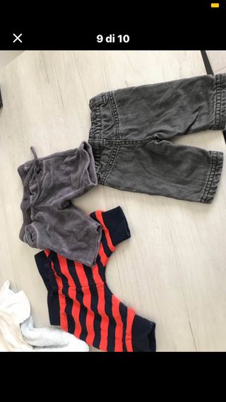 Lotto vestiti neonato bambino