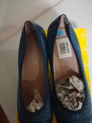 Zapatos salón Pitillos azules