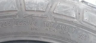 Neumáticos 205 65 16C