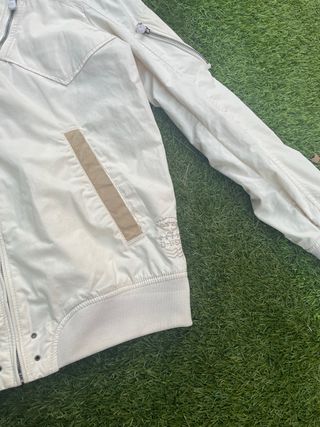 Chaqueta Diesel Militar Bomber Y2k Nueva Beige