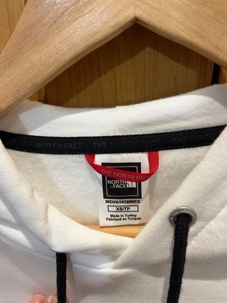 Sudadera The North Face Blanca y Negra