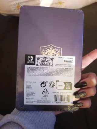 Steelbook Pokemon Violetto Nintendo Switch.