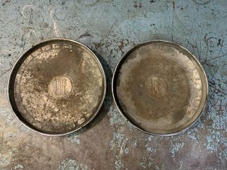 Coppia copri ruota Fiat d'epoca