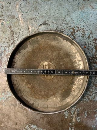 Coppia copri ruota Fiat d'epoca